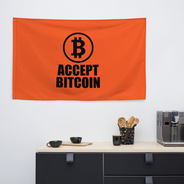 Accept Bitcoin Flag