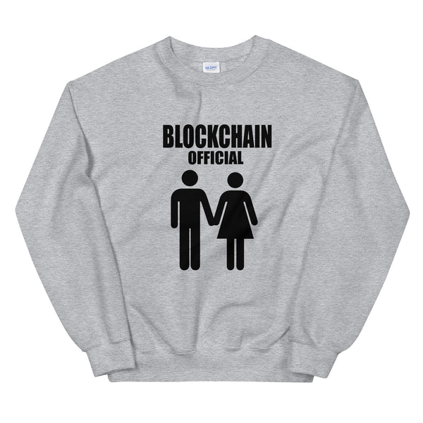 Blockchain Official Sweatshirt | Crypto Sweater