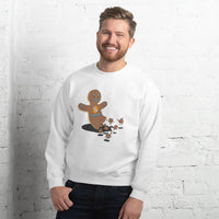 Bitcoin Gingerbread Man Sweatshirt