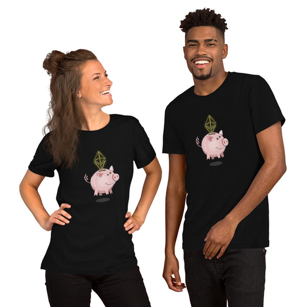 Ethereum Piggy Bank T-Shirt