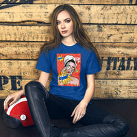 Crypto, Ditch Fiat Pop-Art Short-Sleeve Unisex T-Shirt